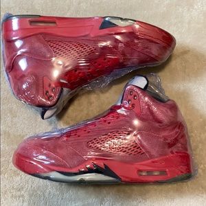 Jordan 5 Retro Red Suede